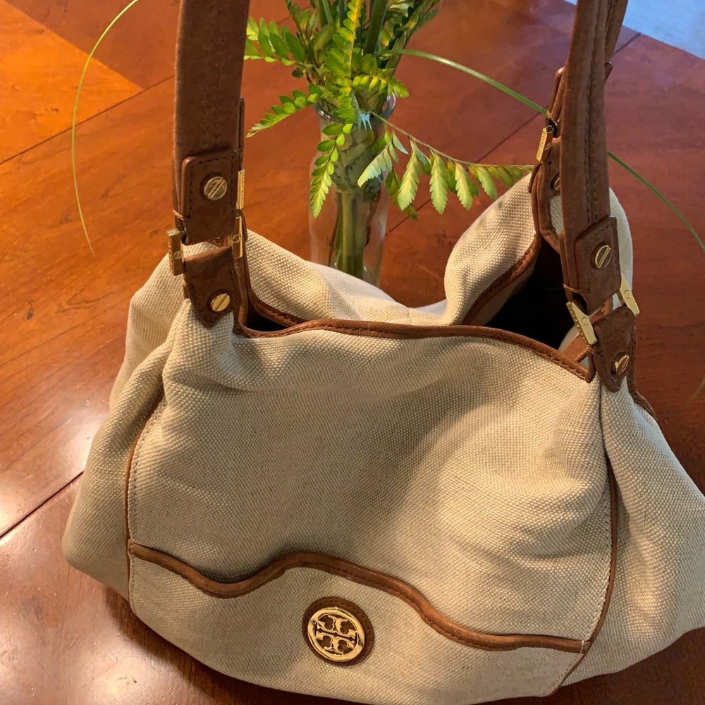 Tori Buch canvas handbag
